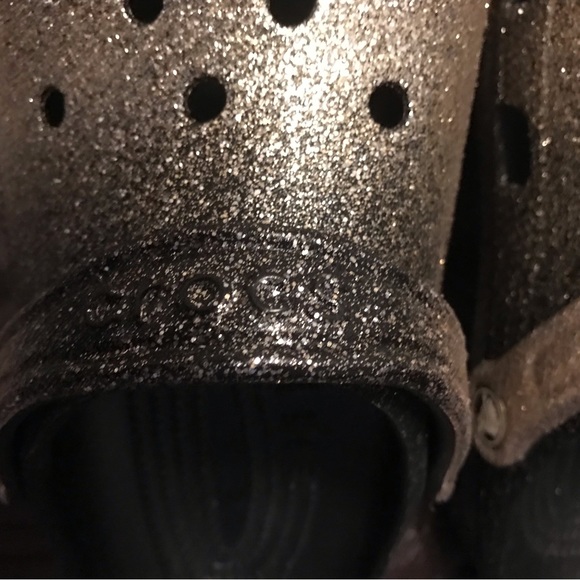 COPY - Silver and black ombré Crocs. New! - Picture 7 of 8